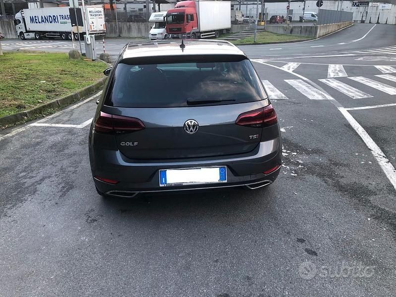 Usata VW Golf VII 125 CV (91 kW) 2017 Grigio Berlina