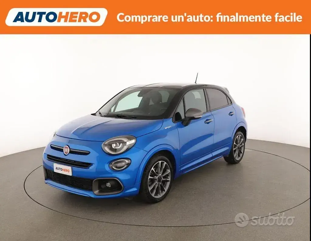 Usata Fiat 500X Sport 150 CV (110 kW) 2020 Blu SUV