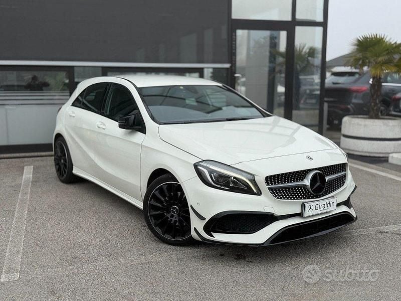 Usata Mercedes A200 Premium 136 CV (100 kW) 2016 Bianco Berlina