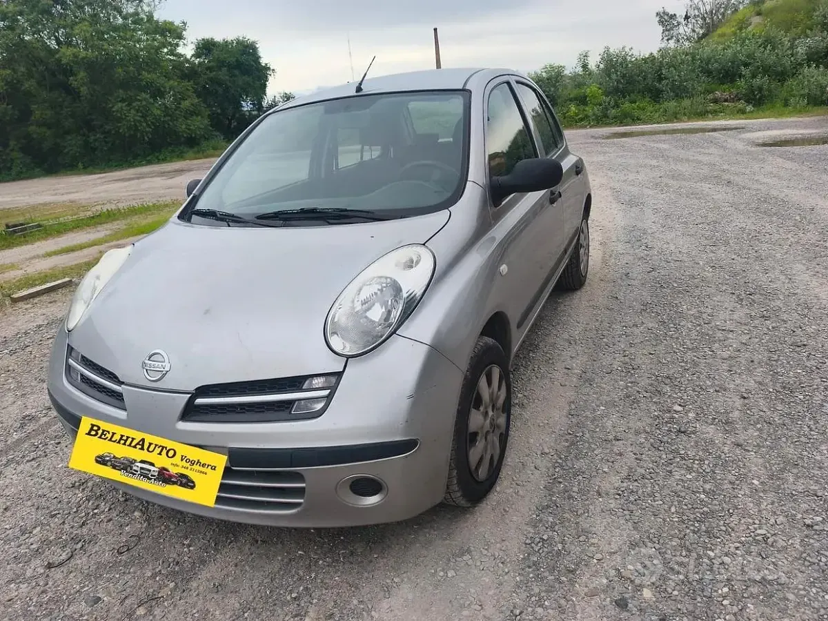 Usata Nissan Micra 65 CV (47 kW) 2006 Grigio Utilitaria