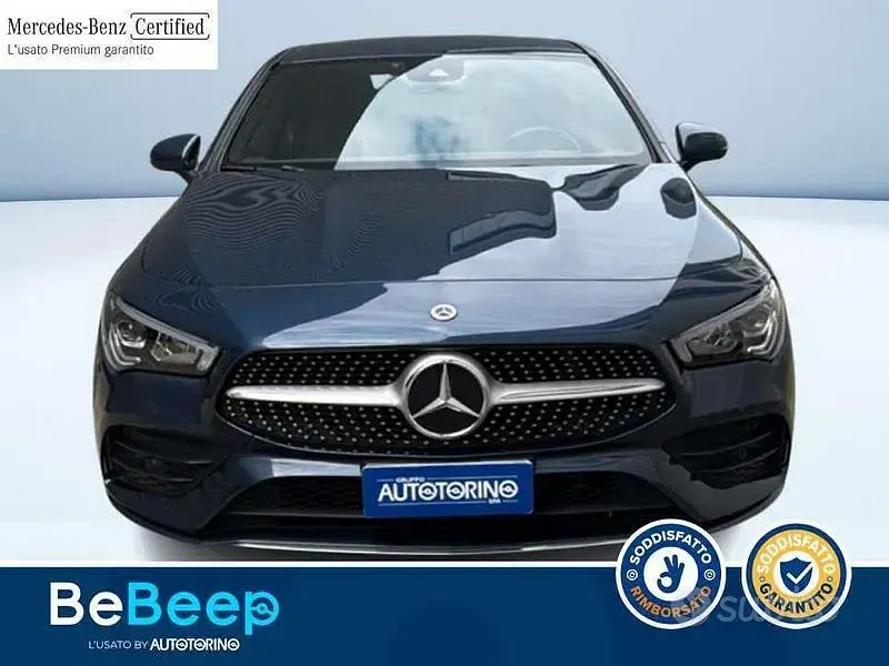 Usata Mercedes CLA180 Premium 136 CV (100 kW) 2023 Blu metallizzato Coupé
