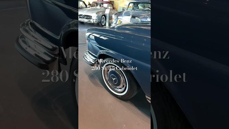 Usata Mercedes 280 SE 200 CV (147 kW) 1970 Blu Cabrio