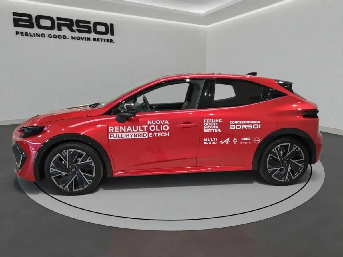 Usata Renault Clio V 2025 Rosso assoluto Berlina