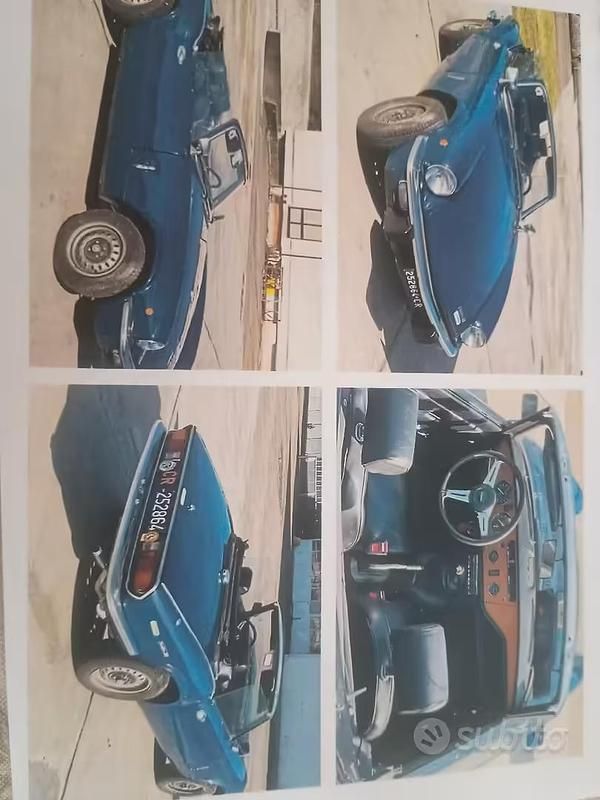 Usata Triumph Spitfire 1970 Blu Cabrio