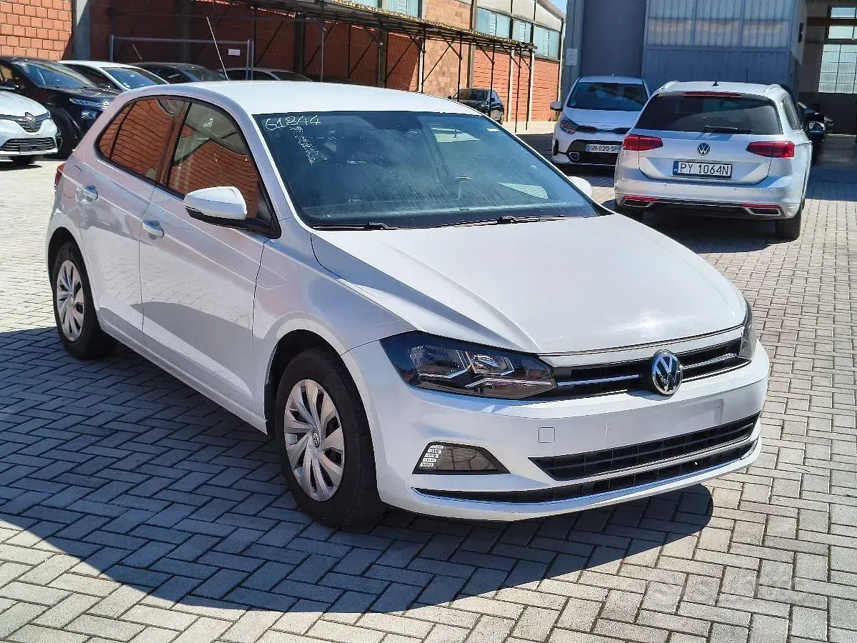 Usata VW Polo Comfortline 95 CV (69 kW) 2019 Bianco Utilitaria
