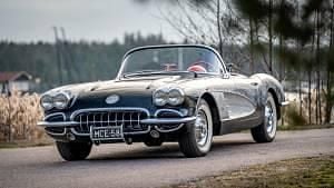 Usata Chevrolet Corvette 248 CV (182 kW) 1958 Nero Cabrio