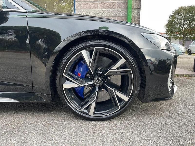 Usata Audi RS6 Ambiente 600 CV (441 kW) 2020 Nero Station wagon