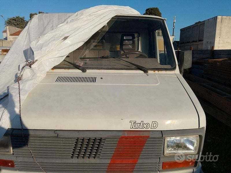 Usata Fiat Ducato 1990 Bianco Furgone