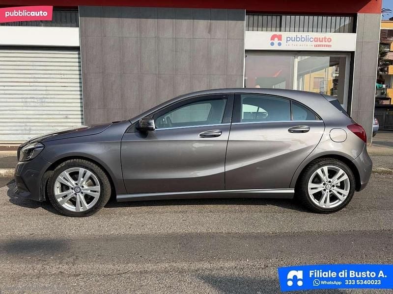 Usata Mercedes A200 Executive 136 CV (100 kW) 2018 Grigio Berlina