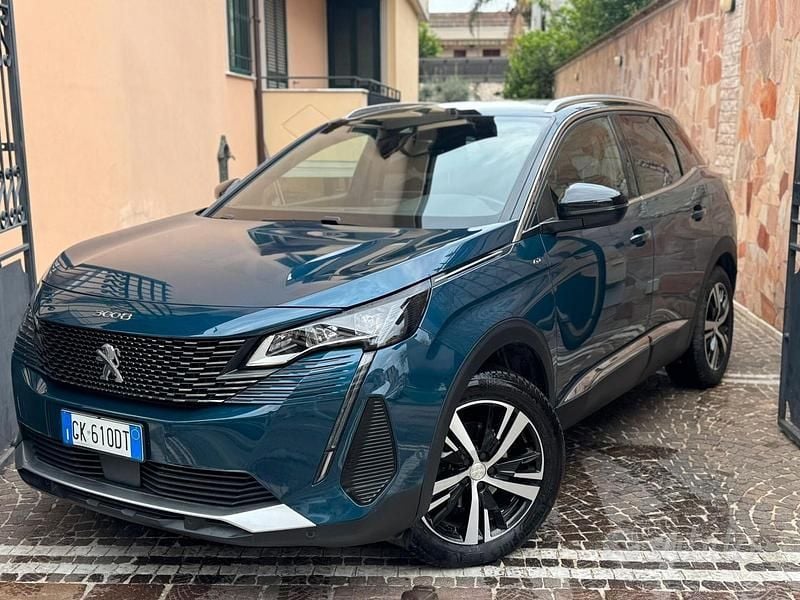 Usata Peugeot 3008 GT 131 CV (96 kW) 2022 Blu Station wagon