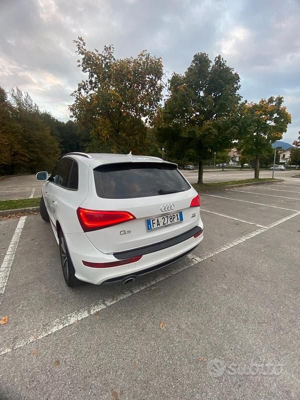 Usata Audi Q5 S-Line 190 CV (139 kW) 2016 Bianco SUV