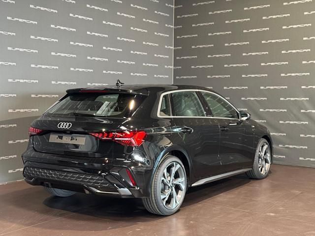 Nuova Audi A3 S-Line 150 CV (110 kW) 2025 Nero Berlina