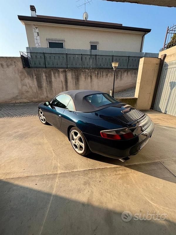 Usata Porsche 911 300 CV (220 kW) 2000 Blu Cabrio