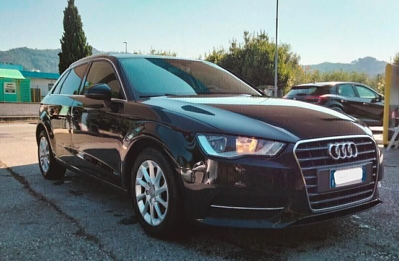 Usata Audi A3 Ambition 110 CV (80 kW) 2016 Nero Berlina