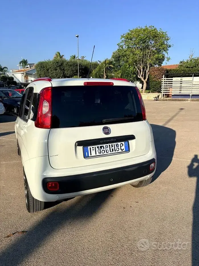 Usata Fiat Panda 75 CV (55 kW) 2018 Bianco Utilitaria