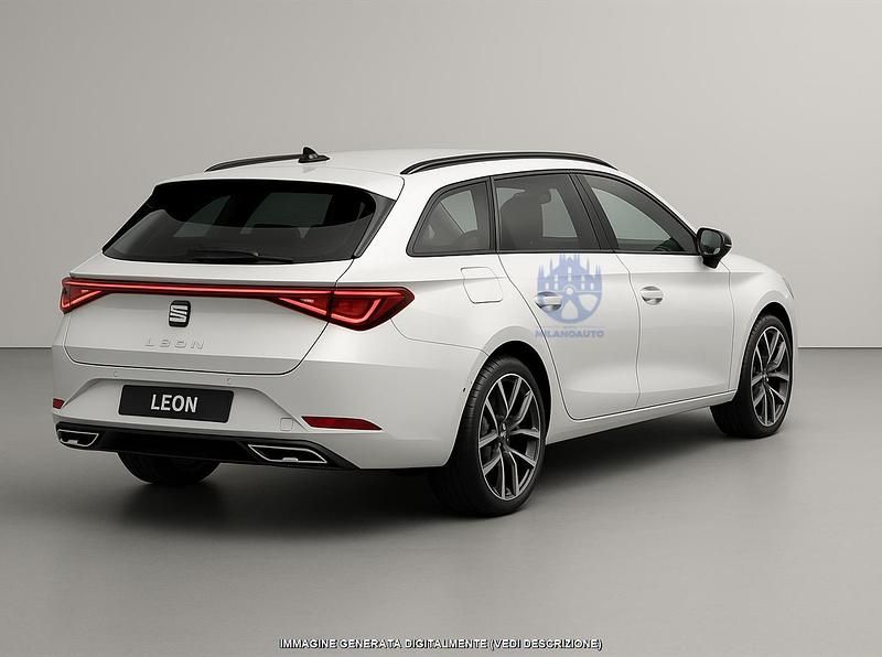 Usata Seat Leon FR 150 CV (110 kW) 2023 Bianco Utilitaria