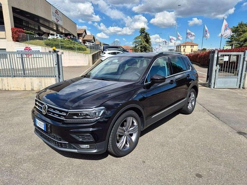 Usata VW Tiguan Advance 150 CV (110 kW) 2018 Nero SUV