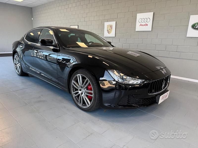 Usata Maserati Ghibli 275 CV (202 kW) 2015 Nero Coupé