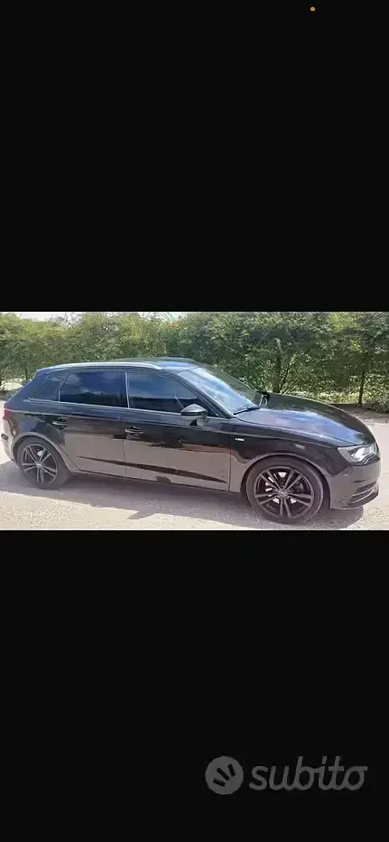 Usata Audi A3 184 CV (135 kW) 2016 Nero Station wagon