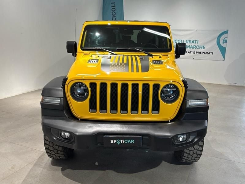 Usata Jeep Wrangler Rubicon 200 CV (147 kW) 2020 Giallo SUV
