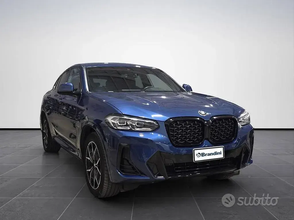 Usata BMW X4 M Sport 190 CV (139 kW) 2023 Bluazzurro SUV