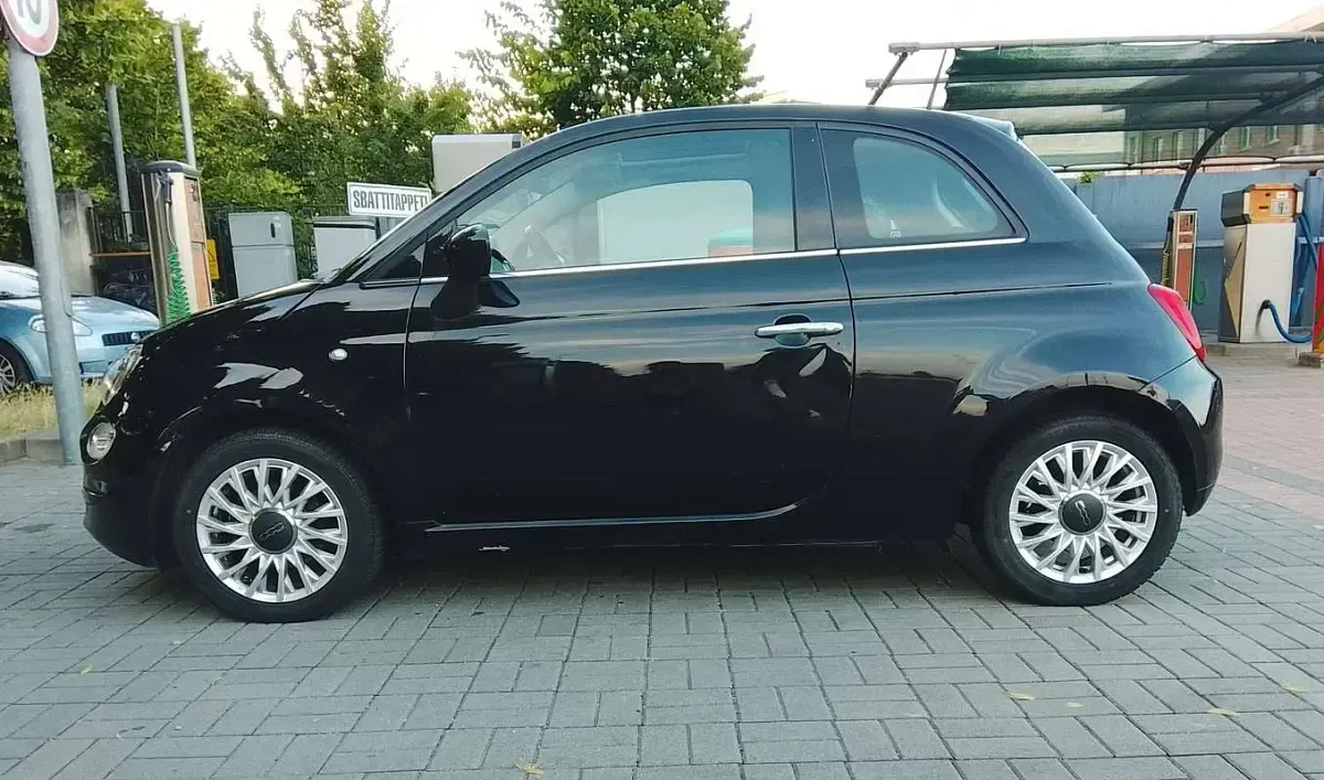 Usata Fiat 500C Lounge 69 CV (50 kW) 2019 Nero Cabrio