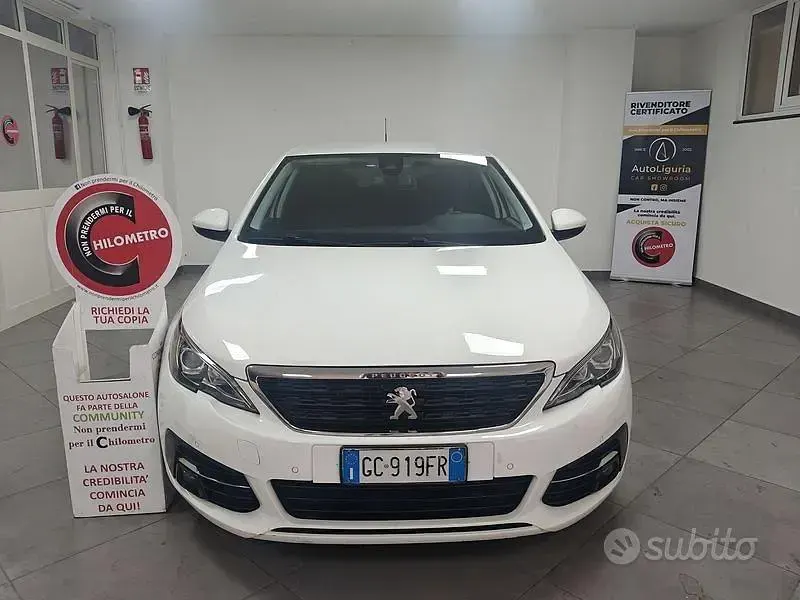 Usata Peugeot 308 Business-Line 131 CV (96 kW) 2020 Bianco Berlina