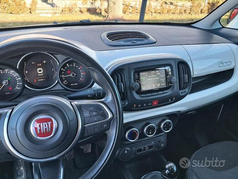 Usata Fiat 500L 95 CV (69 kW) 2017 Bianco Monovolume
