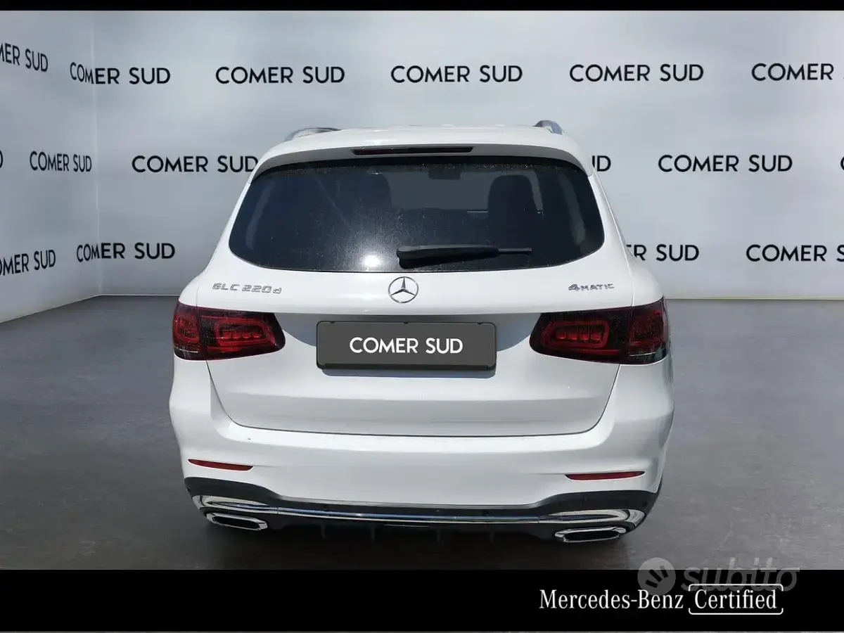Usata Mercedes GLC220 Premium Plus 194 CV (142 kW) 2021 Bianco SUV