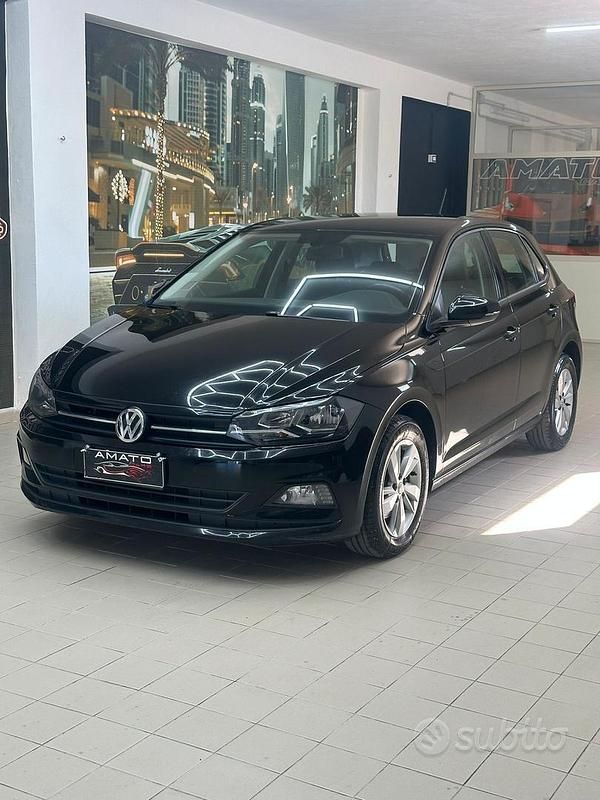 Usata VW Polo Business 95 CV (69 kW) 2018 Nero Berlina