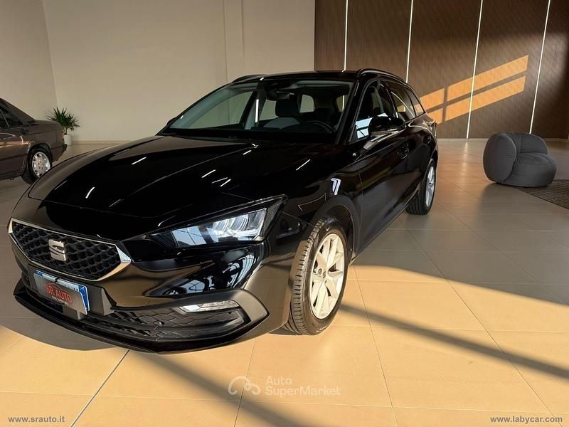 Usata Seat Leon XCELLENCE 110 CV (80 kW) 2022 Nero Berlina