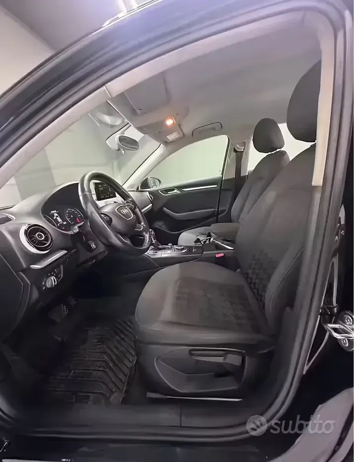 Usata Audi A3 110 CV (80 kW) 2014 Nero Berlina