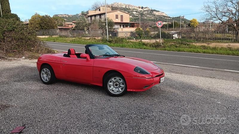 Usata Fiat Barchetta 1997 Rosso Cabrio