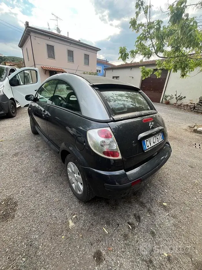 Usata Citroën C3 Pluriel 68 CV (50 kW) 2005 Grigio Cabrio