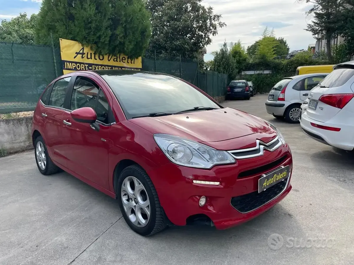 Usata Citroën C3 Exclusive 68 CV (50 kW) 2014 Rosso Utilitaria