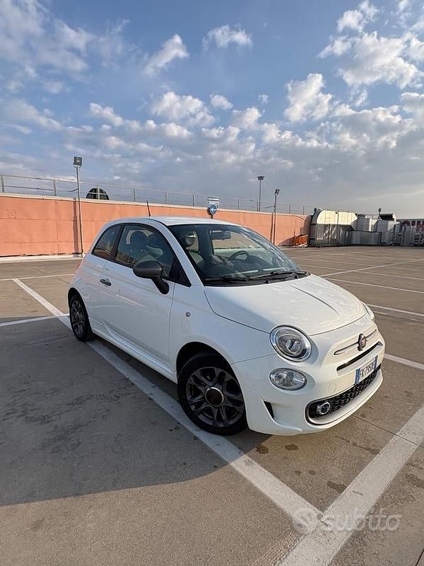 Usata Fiat 500S 95 CV (69 kW) 2017 Bianco Utilitaria