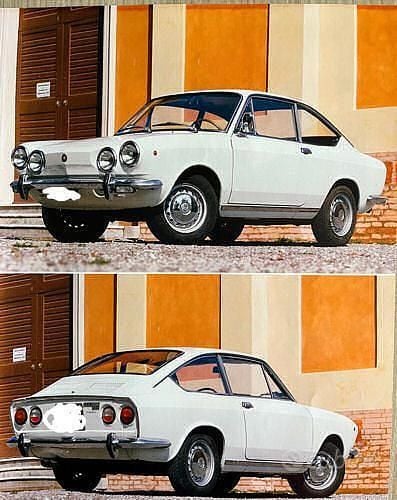 Usata Fiat 850 Sport 1970 Bianco Coupé
