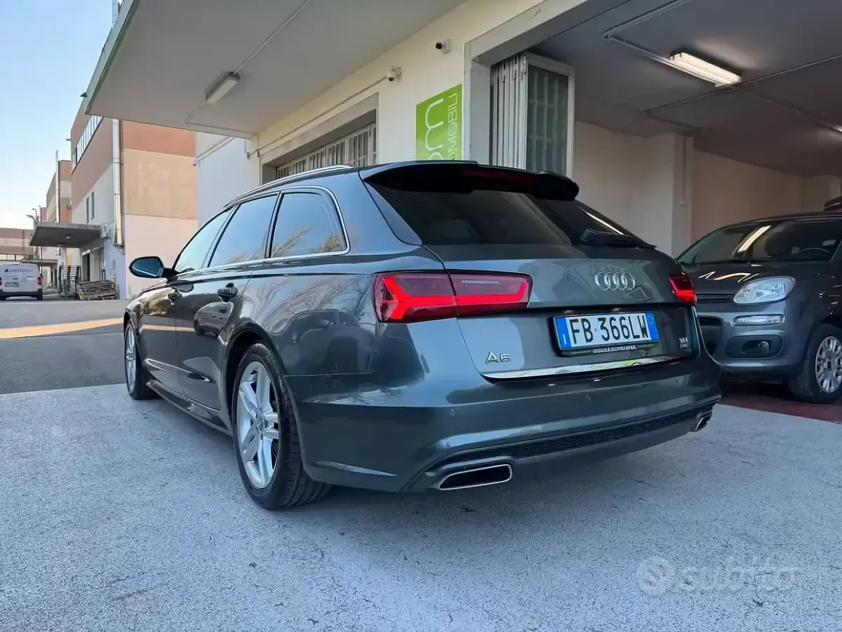 Usata Audi A6 S-Line 190 CV (139 kW) 2016 Grigio Station wagon