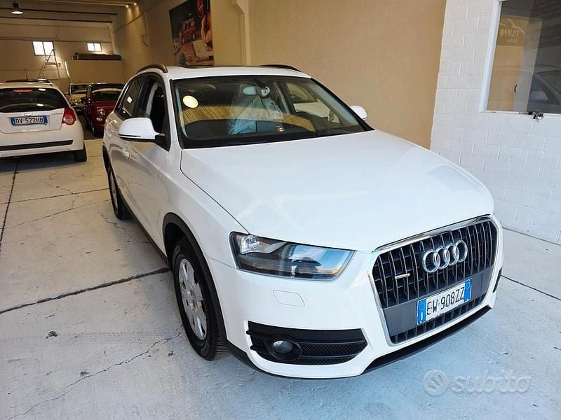 Usata Audi Q3 S-Line 140 CV (102 kW) 2014 Bianco SUV