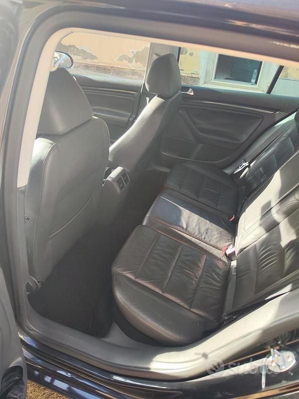 Usata VW Golf VI 2008 Nero Utilitaria