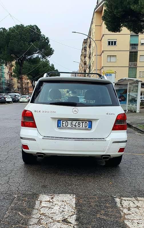 Usata Mercedes GLK220 170 CV (125 kW) 2011 Bianco SUV