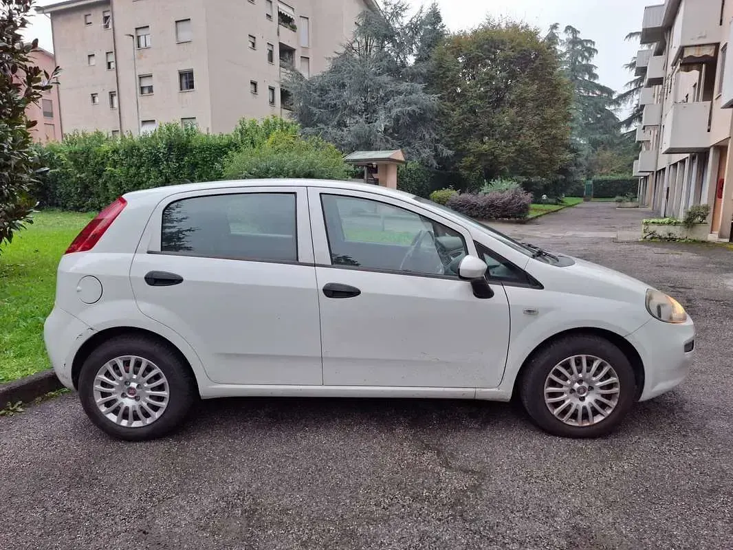 Usata Fiat Punto Young 69 CV (50 kW) 2016 Bianco Utilitaria