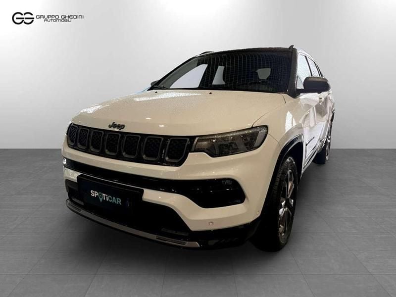 Alpine white con tetto nero Usata 2022 Jeep Compass SUV | 27.900 € (Molto cara) - Immagine 1/4