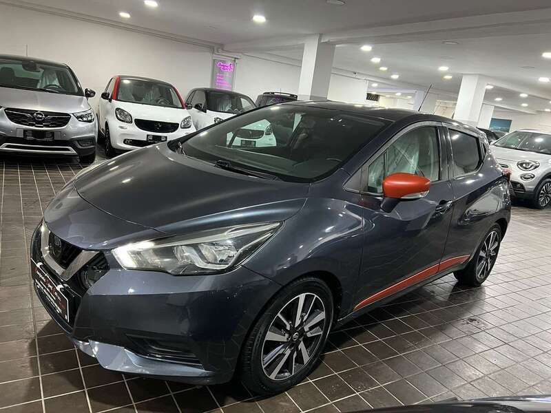 Usata Nissan Micra N-Connecta 90 CV (66 kW) 2020 Grigio montagna metallizzato Utilitaria