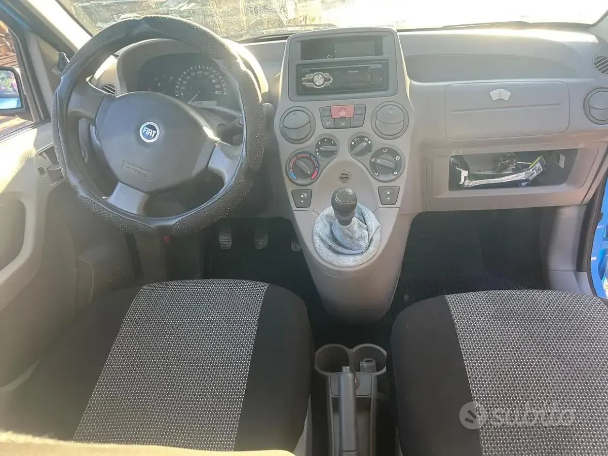 Usata Fiat Panda 54 CV (39 kW) 2003 Bluazzurro Utilitaria