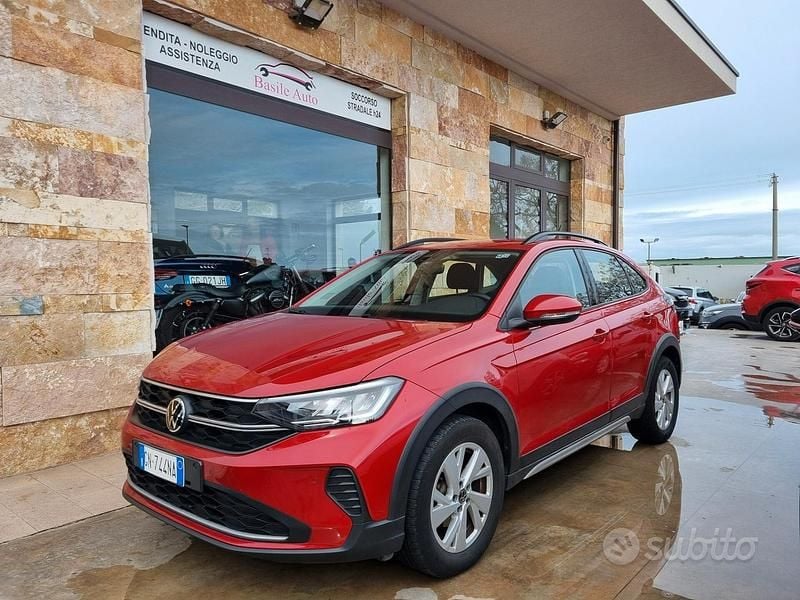 Usata VW Taigo Life 95 CV (69 kW) 2022 Rosso SUV