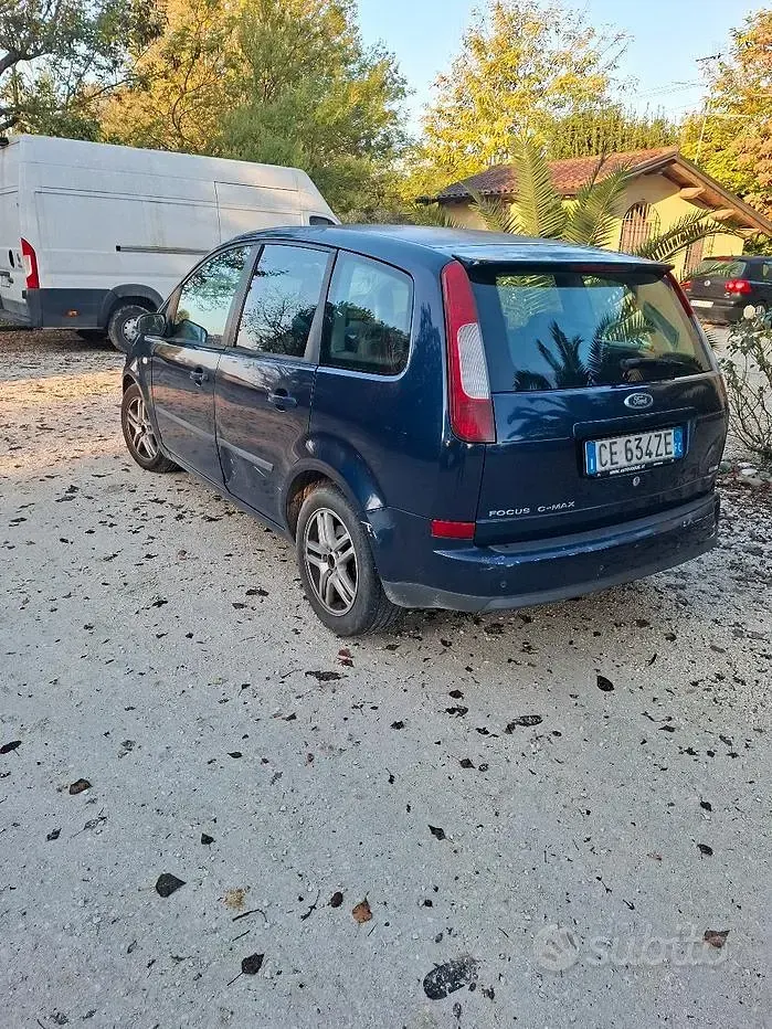 Usata Ford C-MAX 136 CV (100 kW) 2003 Blu Monovolume