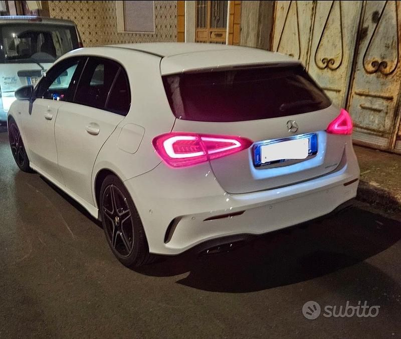Usata Mercedes A200 AMG 150 CV (110 kW) 2021 Bianco Berlina