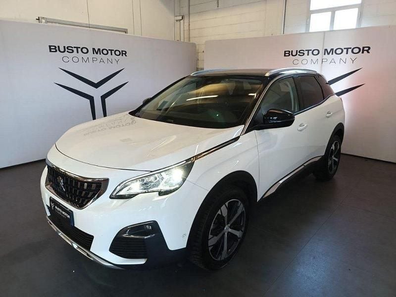 Usata Peugeot 3008 GT-line 131 CV (96 kW) 2019 Grigio scuro / metallizzato SUV