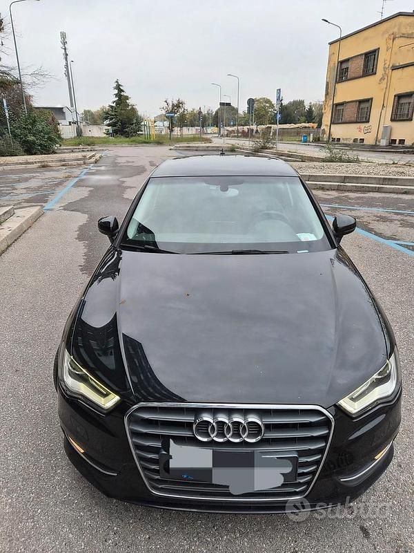 Usata Audi A3 Ambiente 150 CV (110 kW) 2014 Nero Berlina